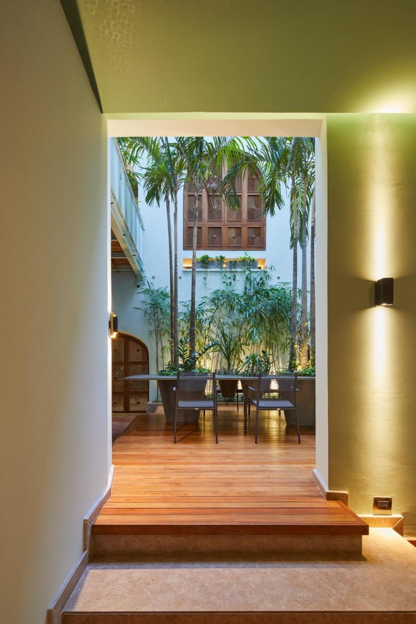 Hotel Boutique Casona Del Colegio Cartagena Dış mekan fotoğraf Interior of the restaurant